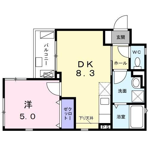 【間取り】 | ラ・メール　TKⅡ