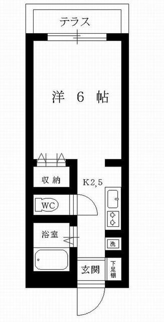 物件は反転タイプとなります