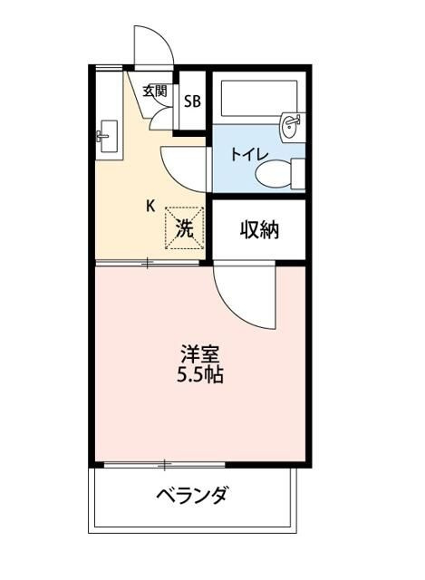 シャトル海老名の間取り