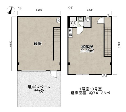 hobbiez天美北の間取り