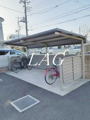 【その他共用部分】 | ハウスフリーデ | 駐輪場です。