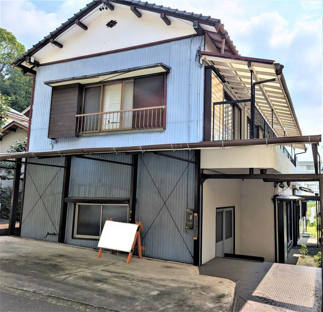 富士市岩淵の売地|西側道路の南から見た外観です