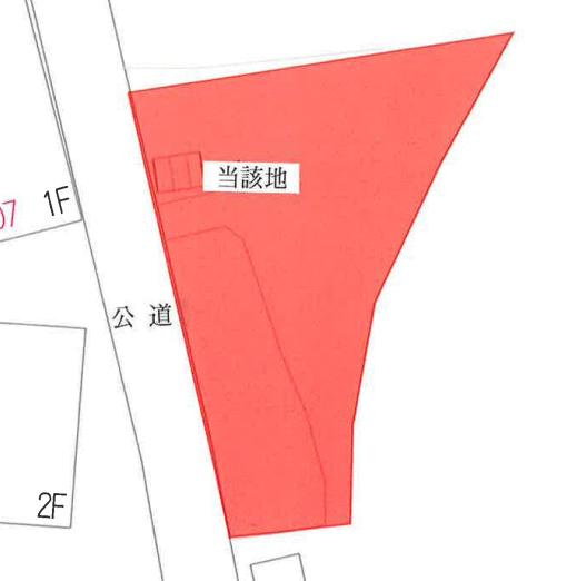 富士宮市北山の売地|敷地は平坦地です。