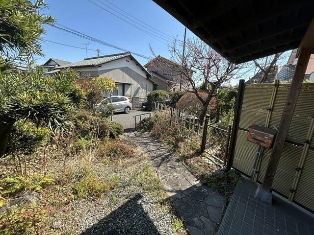 富士市森島の中古一戸建|庭