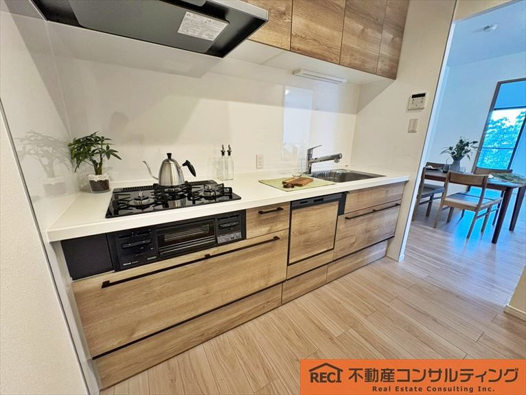 グラン・フェルティ東灘住吉川のキッチン|フルリノベーション物件！