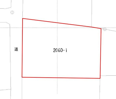 【区画図】 | 売土地：山之口町富吉
