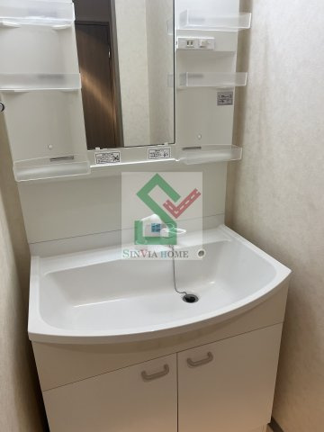 ファミーユ柳沢の独立洗面台