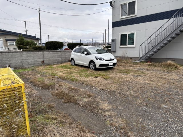 元気ハイツの駐車場