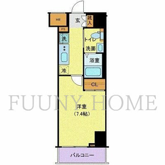【間取り】 | ジェノヴィア目黒南グリーンヴェール