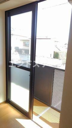 ルミエールコート　Ｂのバルコニー|高崎、前橋のお部屋探しはエンドスケープまで！お客様の理想お聞かせ下さい♪