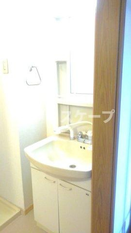 ルミエールコート　Ｂの洗面所|高崎、前橋のお部屋探しはエンドスケープまで！お客様の理想お聞かせ下さい♪
