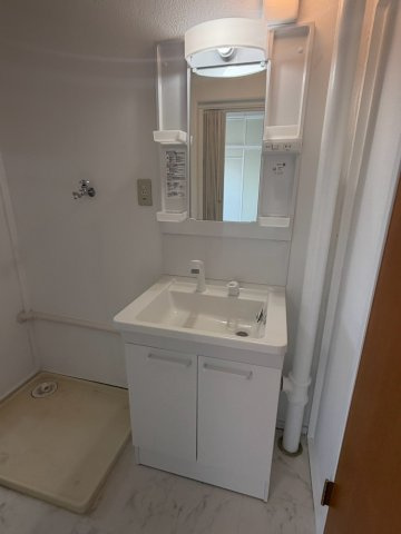 第二平野ハイツの洗面所