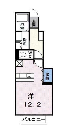 優翔（ゆうしょう）　　　刈谷市近郊の賃貸はクラスホームの間取り