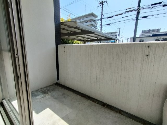 コンフォート杉のバルコニー