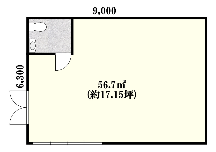 三日市グリーンハイツの間取り