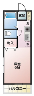【間取り】 | MKハイツ | 図面と異なる場合は現状有姿となります