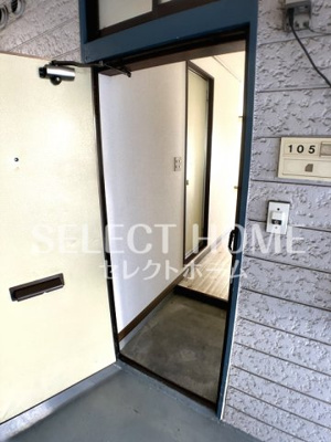 【玄関】 | メゾン石川A | ゆったりとした玄関です