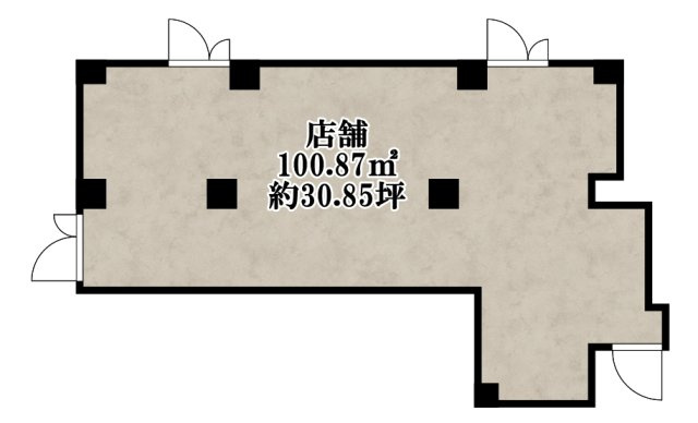 新栄プロパティー出戸の間取り