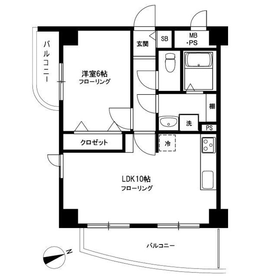 【間取り】 | ボナール桜新町