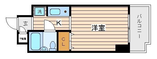 日興パレス横浜西の間取り