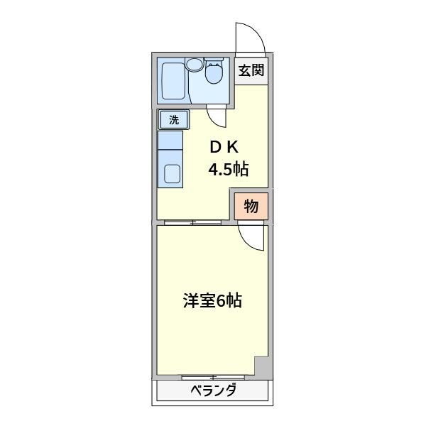 グランドール川秋の間取り