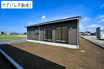 【外観】 | CRADLE GARDEN加須市北下新井 第6　【平屋】新築住宅 | ≪1号棟≫
現地(2026年9月撮影)