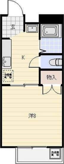 ホワイトピア岩崎の間取り