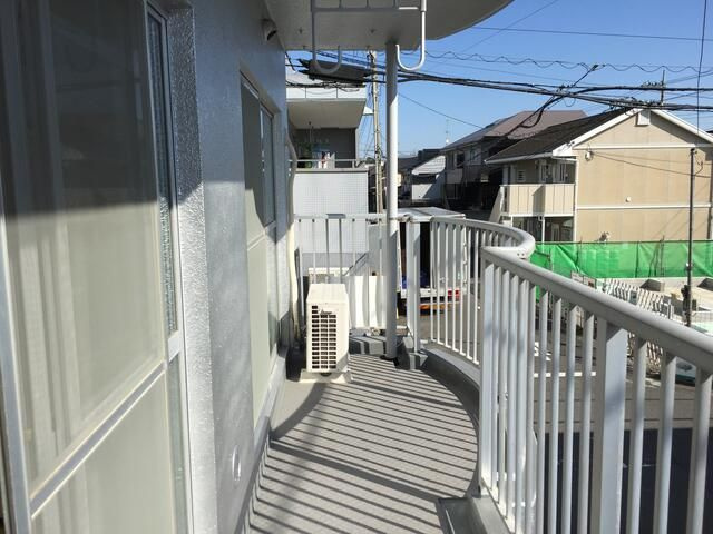 ディオール栄Ⅱのバルコニー