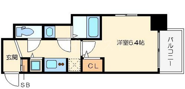 サムティ北浜大手通の間取り