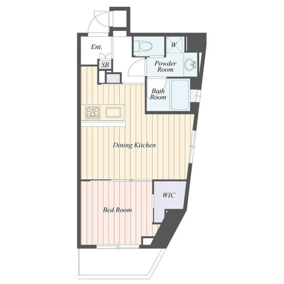 【間取り】 | B CITY APARTMENT SUGINAMI TAKAIDO