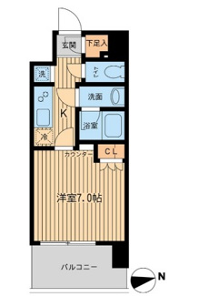【間取り】 | エルシア五反田