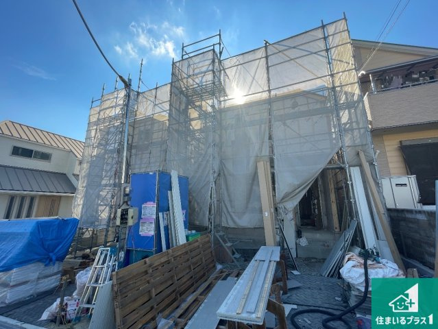 ■高槻市奥天神町　第1期　新築一戸建ての外観|現在建築中！落ち着いた街並みで新生活を始めることが出来そう！周辺の物件も併せてご紹介させて頂きます！