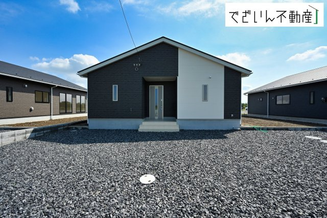 【外観】 | CRADLE GARDEN加須市北下新井 第6　【平屋】新築住宅 | ≪2号棟≫
現地(2026年9月撮影)