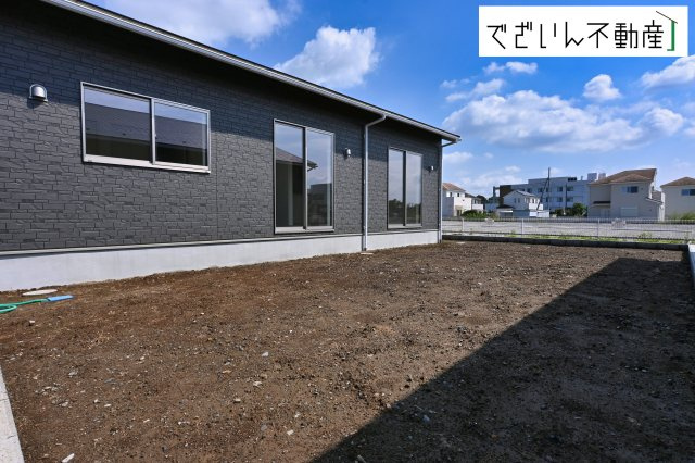 【庭】 | CRADLE GARDEN加須市北下新井 第6　【平屋】新築住宅 | ≪2号棟≫
現地(2026年9月撮影)