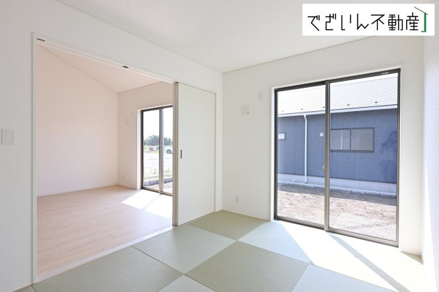 【和室】 | CRADLE GARDEN加須市北下新井 第6　【平屋】新築住宅 | ≪2号棟≫
現地(2026年9月撮影)