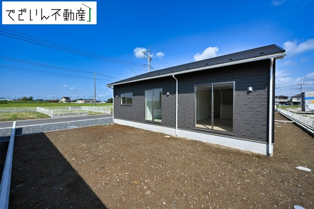 【外観】 | CRADLE GARDEN加須市北下新井 第6　【平屋】新築住宅 | ≪2号棟≫
現地(2026年9月撮影)