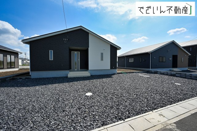 【前面道路含む現地写真】 | CRADLE GARDEN加須市北下新井 第6　【平屋】新築住宅 | ≪2号棟≫
現地(2026年9月撮影)