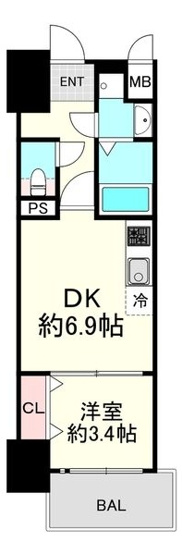 【間取り】 | レシオス阿倍野ヴィータ