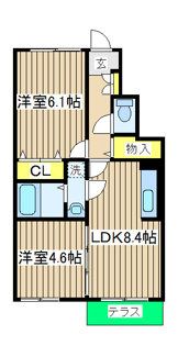 【間取り】 | リマーレ二番館 | リマーレ2番館　間取り