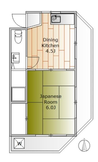 【間取り】 | 伊藤ハイツⅠ