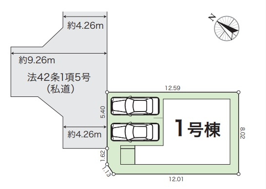 加古川市別府町別府 2期　　山陽電鉄「別府駅」徒歩5分の区画図