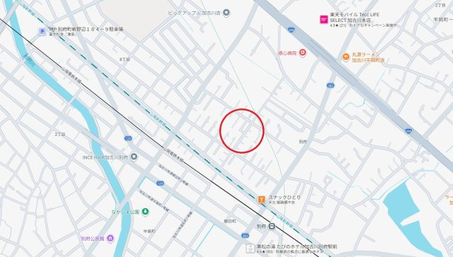 加古川市別府町別府 2期　　山陽電鉄「別府駅」徒歩5分の地図