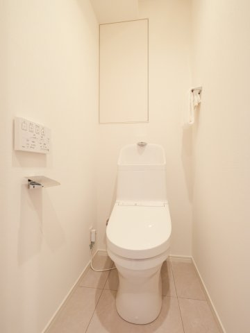 シャンノール金町のトイレ|シャンノール金町：ウォシュレット機能付きトイレです！