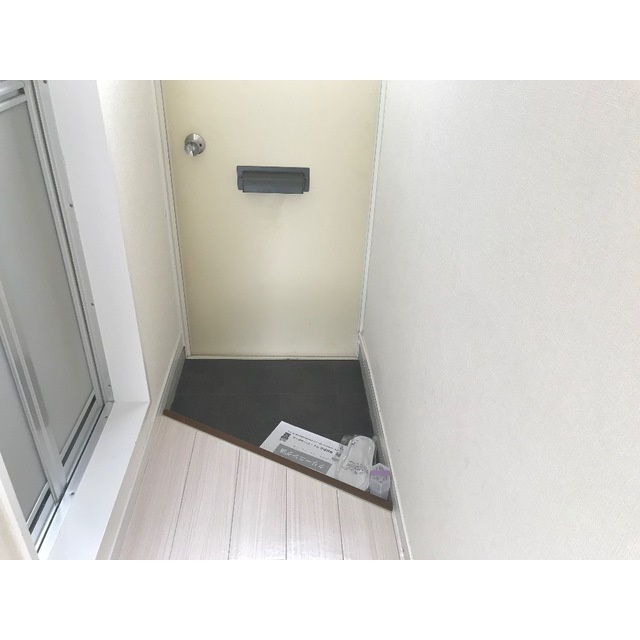 グリーンハイツⅢの玄関|落ち着いた玄関です