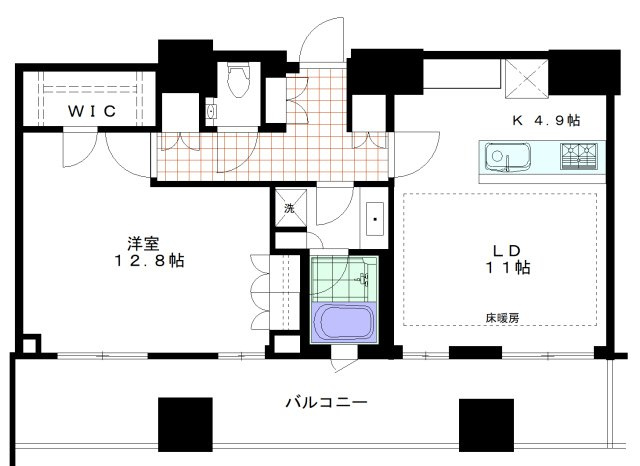 ブランズ渋谷桜丘の間取り