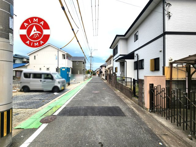 福岡市早良区田隈3丁目第2-2棟（1号棟）の外観|前面道路含む現地の写真です。