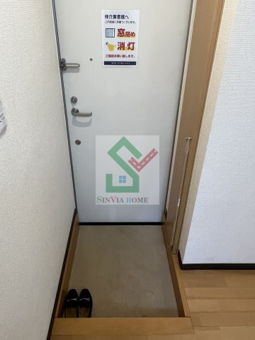 サンフラッツの玄関