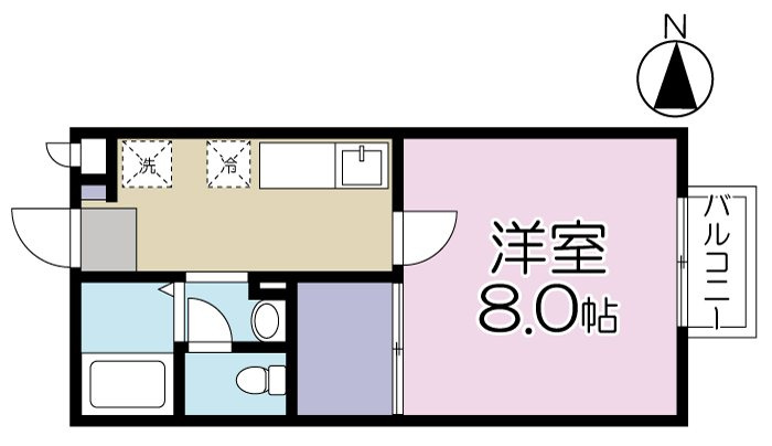 サンフラッツの間取り