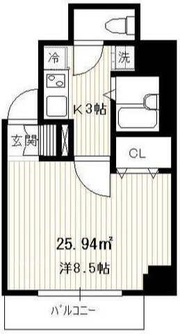 ＰＡＬＡＺＺＯ秀亜の間取り|間取りです。