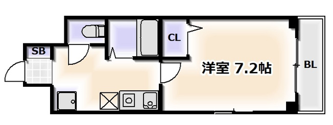 【間取り】 | SWISS難波南
